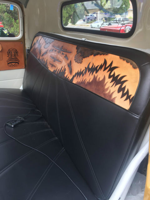 1950 Mustard Chevrolet Other Cab over engine, wood flat bed lift.