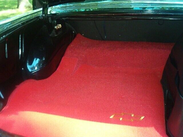 1957 Onyx black Chevrolet Bel Air/150/210 2 Dr hardtop coupe