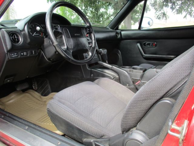 1990 Red Mazda MX-5 Miata Convertible