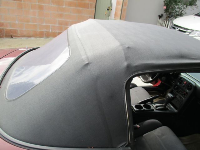 1990 Red Mazda MX-5 Miata Convertible