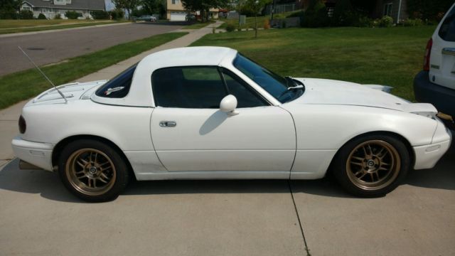 1991 Green Mazda MX-5 Miata Convertible