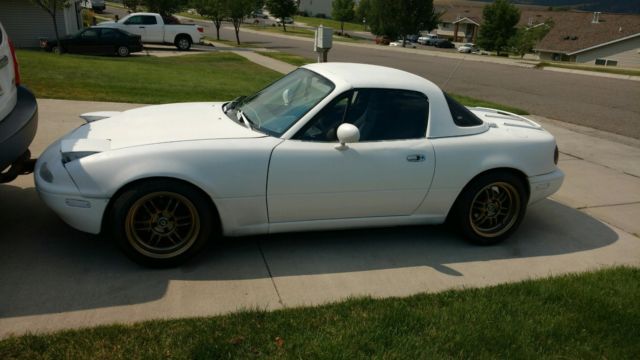 1991 Green Mazda MX-5 Miata Convertible
