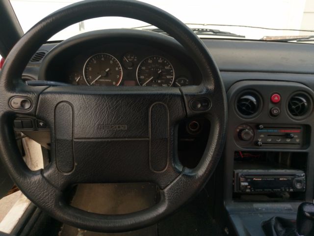 1991 Green Mazda MX-5 Miata Convertible