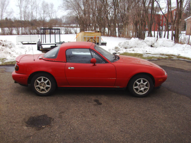 1994 Red Mazda MX-5 Miata Convertible