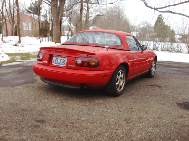 1994 Red Mazda MX-5 Miata Convertible