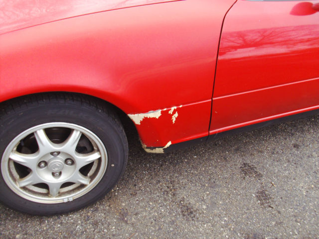 1994 Red Mazda MX-5 Miata Convertible