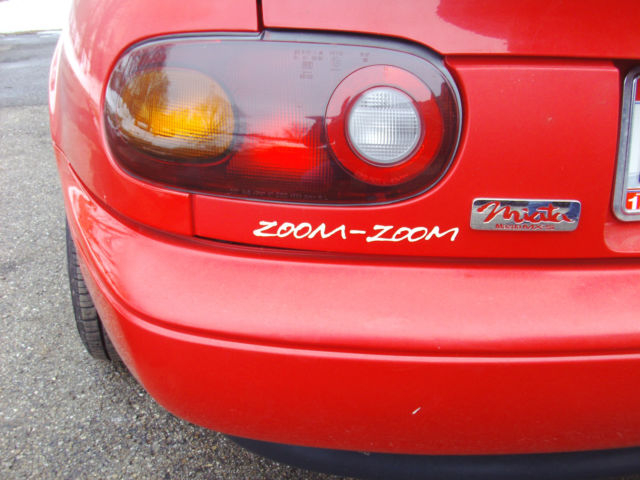 1994 Red Mazda MX-5 Miata Convertible