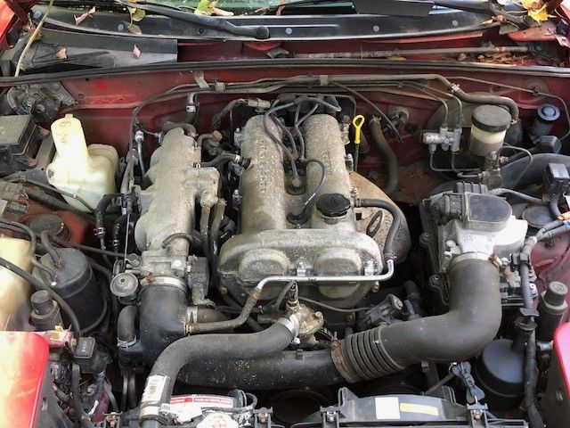 1991 Red Mazda MX-5 Miata Convertible