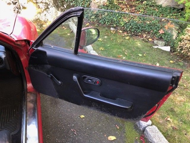 1991 Red Mazda MX-5 Miata Convertible