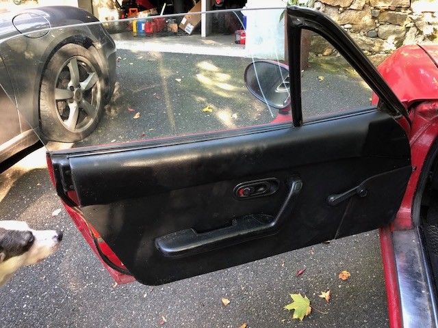 1991 Red Mazda MX-5 Miata Convertible