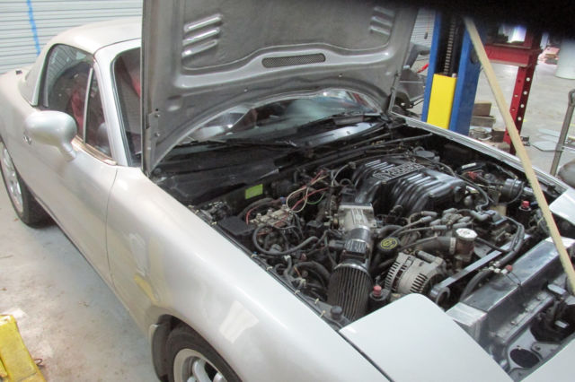 1993 Silver Mazda MX-5 Miata Convertible
