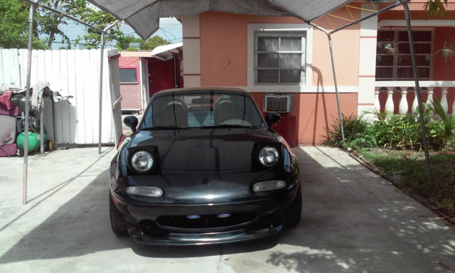 1991 Red Mazda MX-5 Miata Convertible