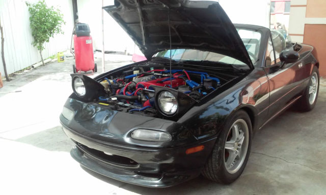 1991 Red Mazda MX-5 Miata Convertible