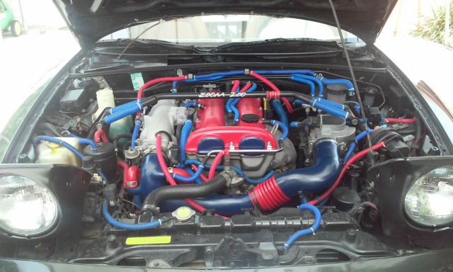 1991 Red Mazda MX-5 Miata Convertible