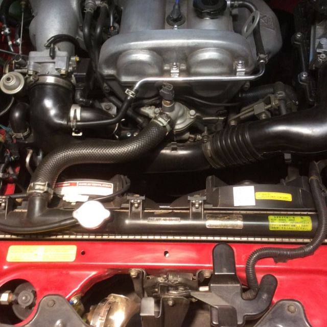 1990 Red Mazda MX-5 Miata