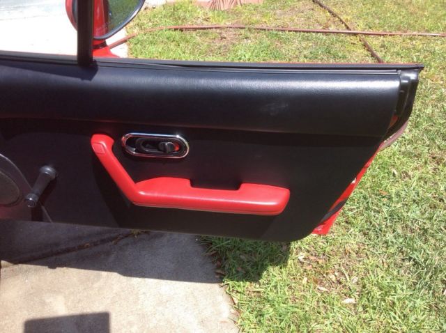 1990 Red Mazda MX-5 Miata