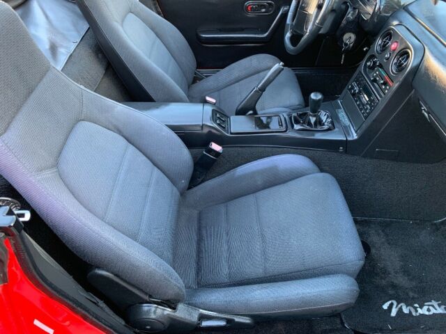 1990 Red Mazda MX-5 Miata Convertible