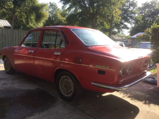1975 Red Mazda RX-2 Sedan