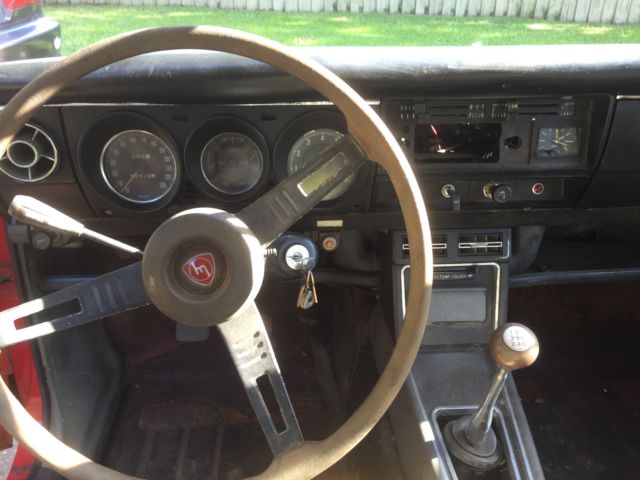 1975 Red Mazda RX-2 Sedan