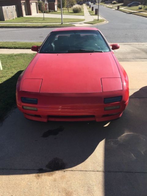 1991 Red Mazda RX-7 Coupe