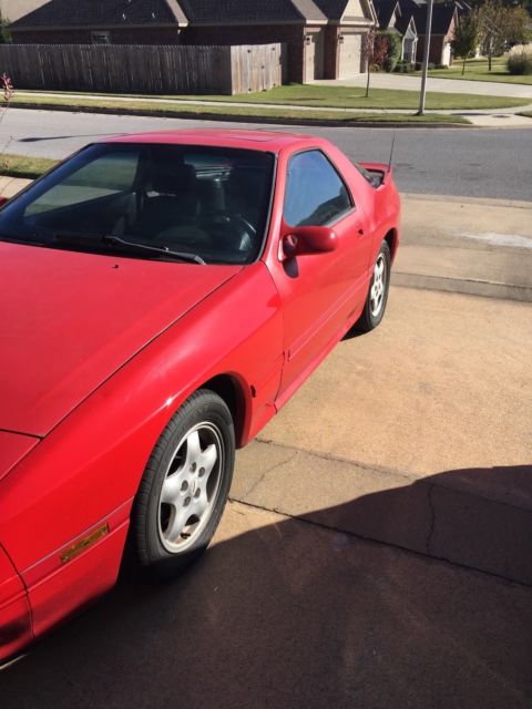 1991 Red Mazda RX-7 Coupe