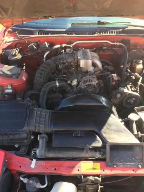 1991 Red Mazda RX-7 Coupe