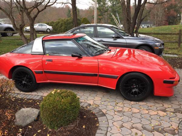 1983 Red Mazda RX-7 Coupe