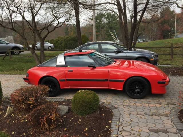 1983 Red Mazda RX-7 Coupe