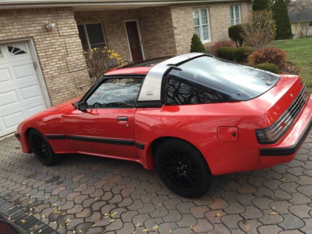 1983 Red Mazda RX-7 Coupe