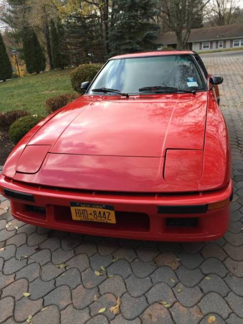1983 Red Mazda RX-7 Coupe
