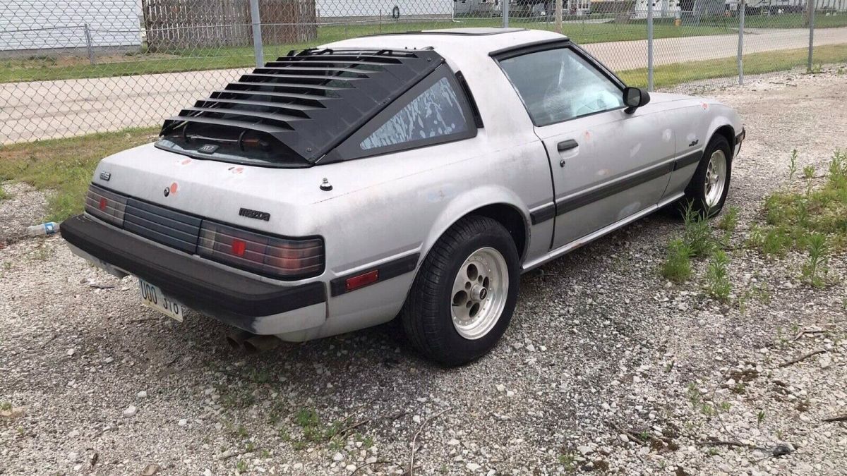 1985 Sunbeam Silver Mazda RX-7 Coupe