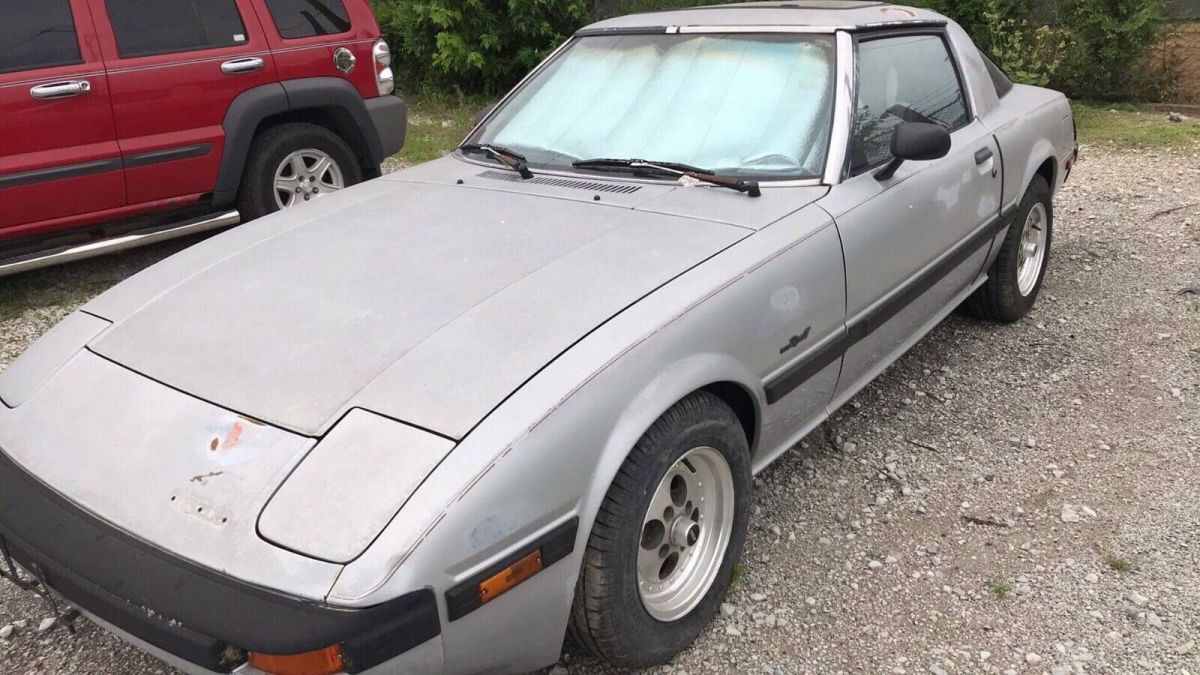 1985 Sunbeam Silver Mazda RX-7 Coupe