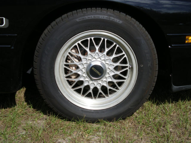 1990 Black Mazda RX-7 Hatchback