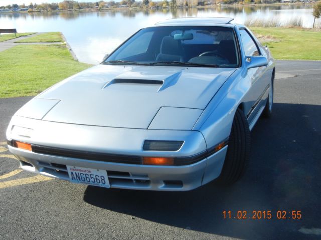 1987 Silver Mazda RX-7 Hatchback