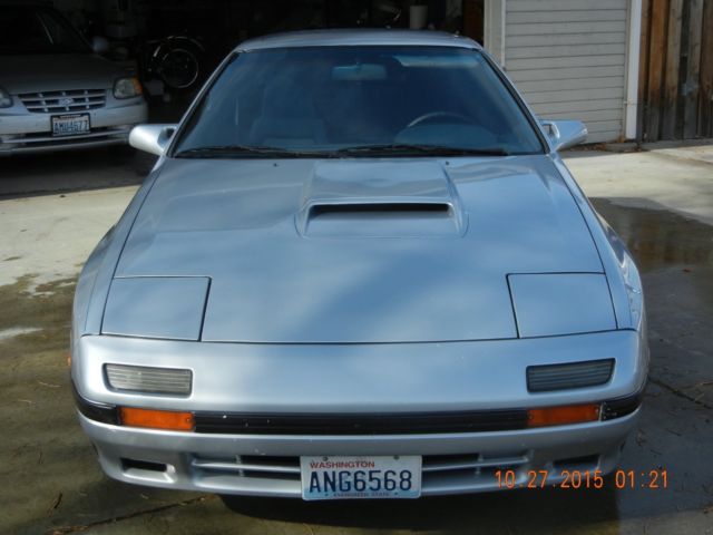 1987 Silver Mazda RX-7 Hatchback