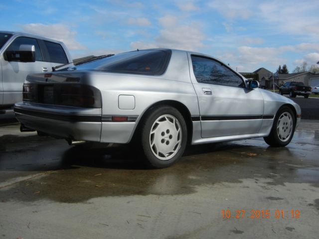 1987 Silver Mazda RX-7 Hatchback