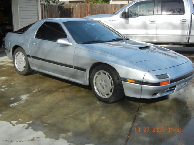 1987 Silver Mazda RX-7 Hatchback