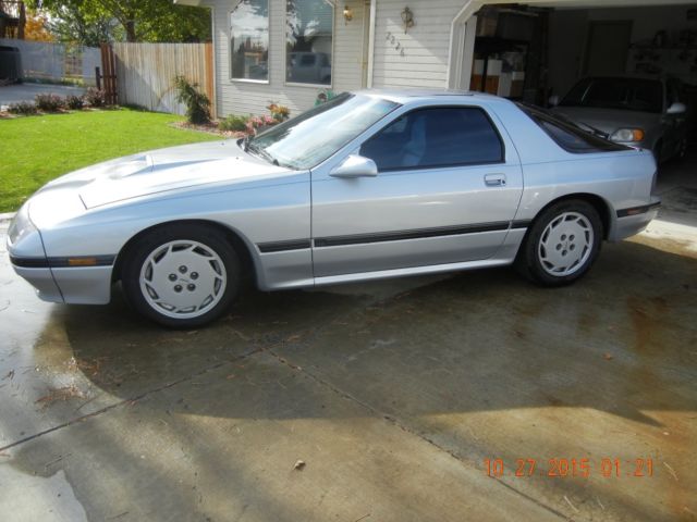 1987 Silver Mazda RX-7 Hatchback