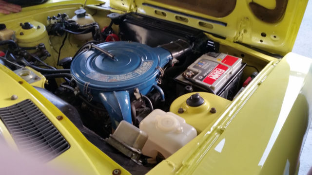 1972 Yellow Mazda RX-2 Sedan