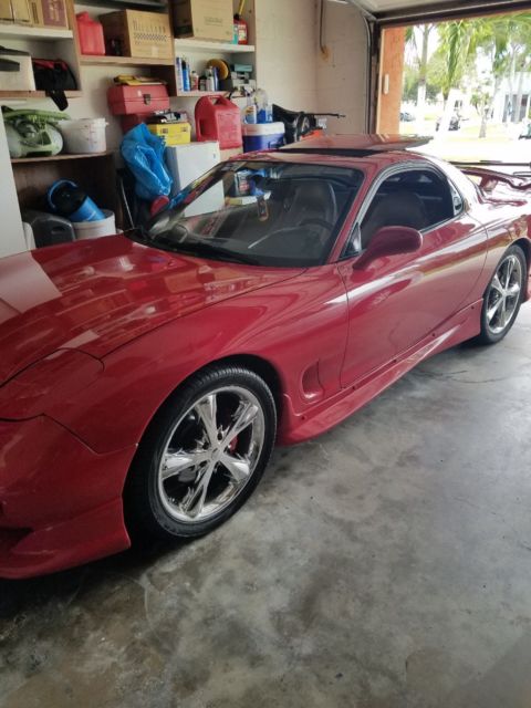 1993 Red Mazda RX-7 Coupe
