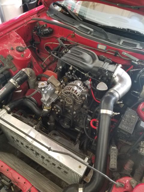 1993 Red Mazda RX-7 Coupe