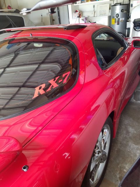 1993 Red Mazda RX-7 Coupe