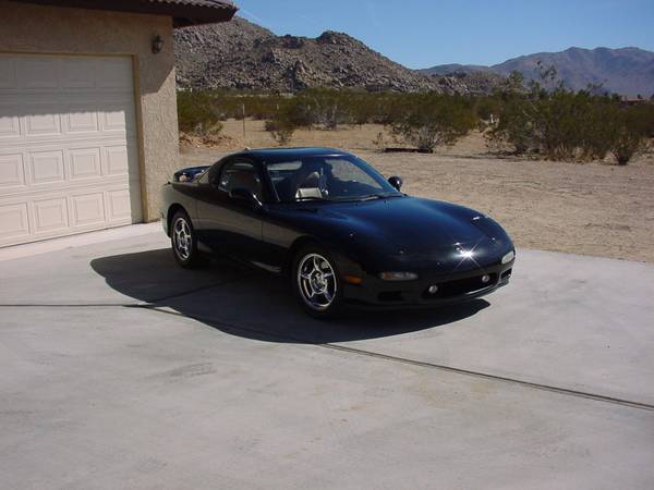 1994 Black Mazda RX-7 Coupe
