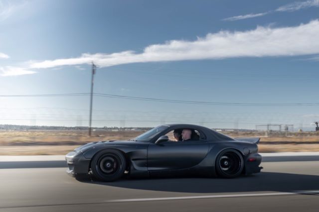 1955 Silver Stone Metallic Mazda RX-7 Coupe