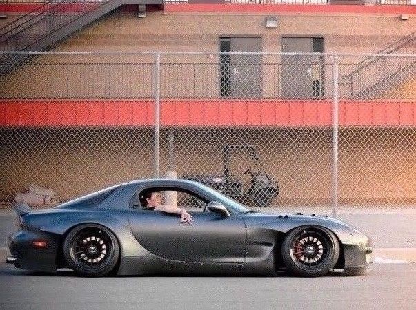 1955 Silver Stone Metallic Mazda RX-7 Coupe