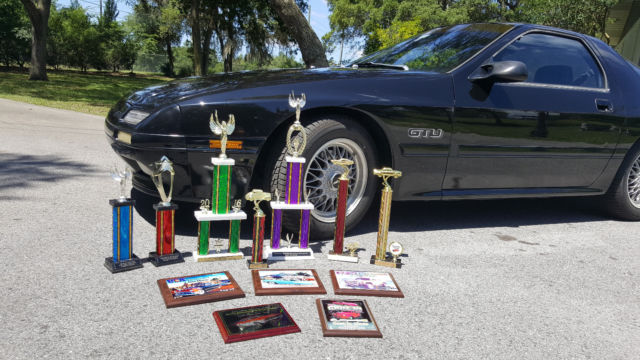 1990 Black Mazda RX-7 Coupe