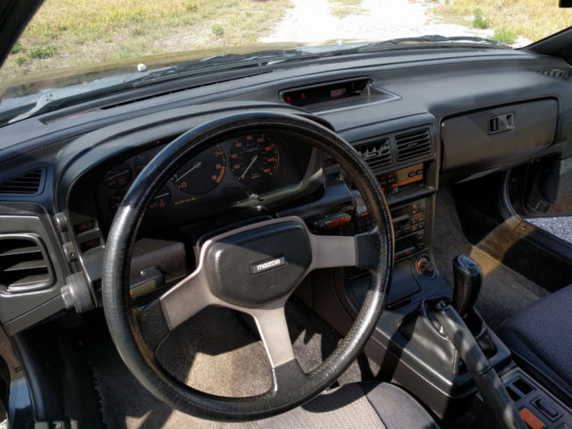 1990 Black Mazda RX-7 Coupe