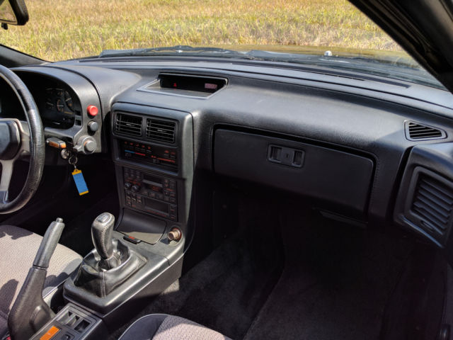 1990 Black Mazda RX-7 Coupe