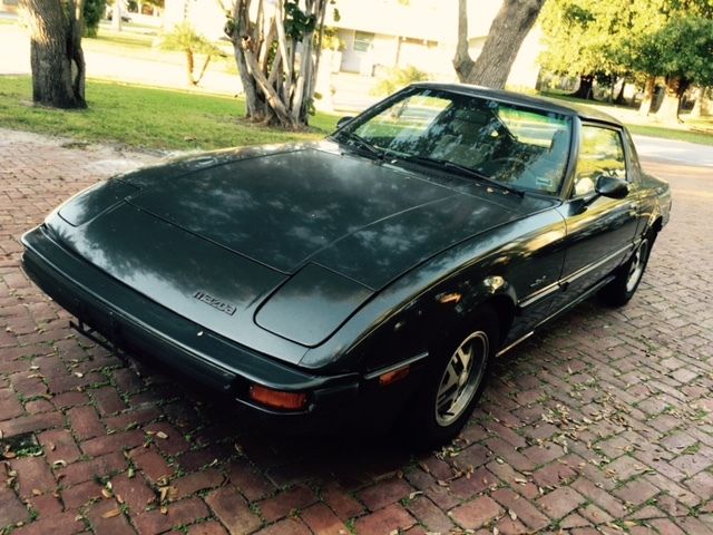 1985 DARK GREY Mazda RX-7 Hatchback
