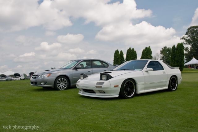 1988 White Mazda RX-7 Coupe